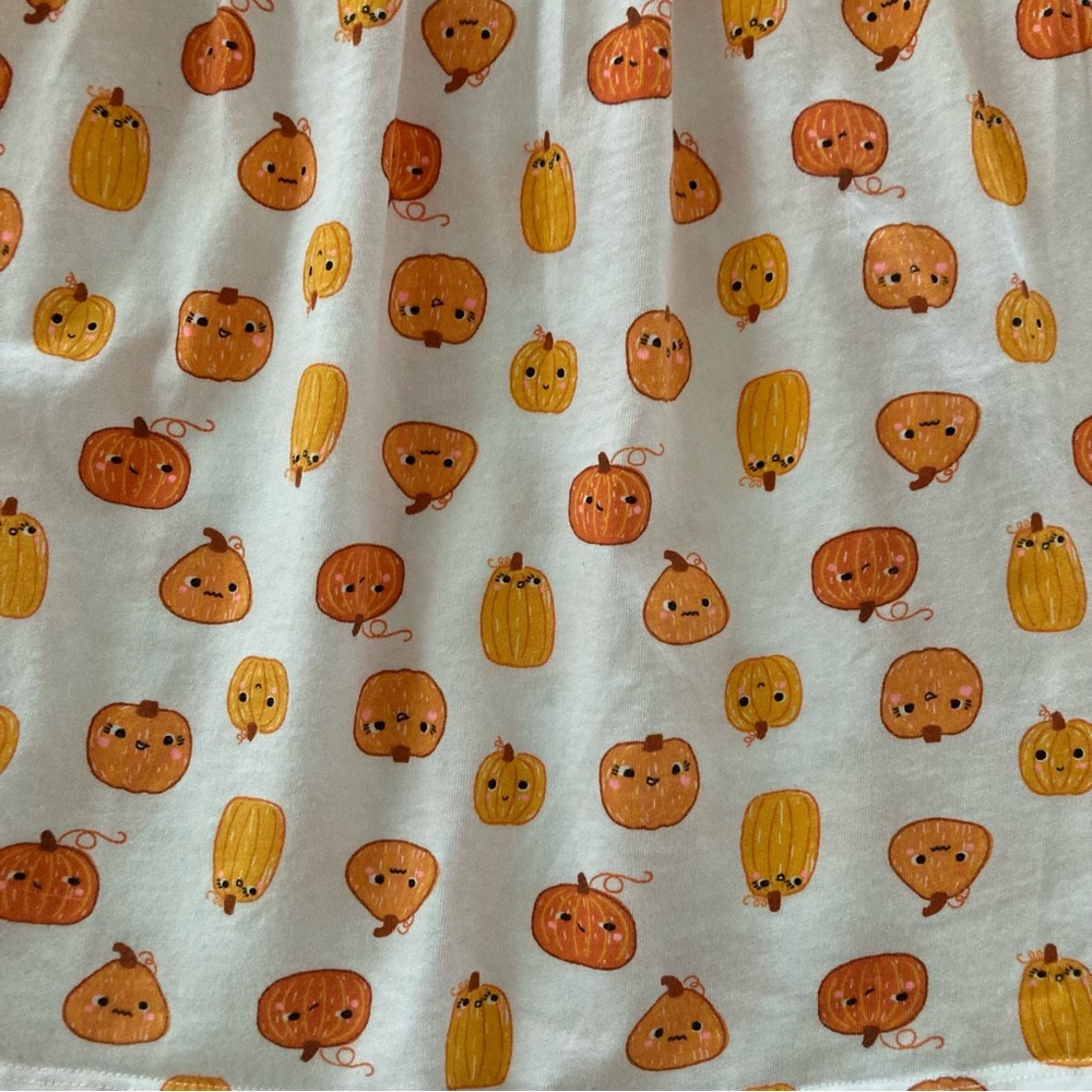 Old Navy 4T Toddler Girl Orange Pumpkin Dress Fall - Picture 2 of 8